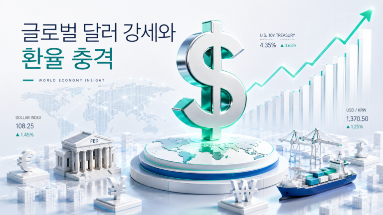 원달러 환율 1550원 돌파에 따른 글로벌 경제 흐름 해설