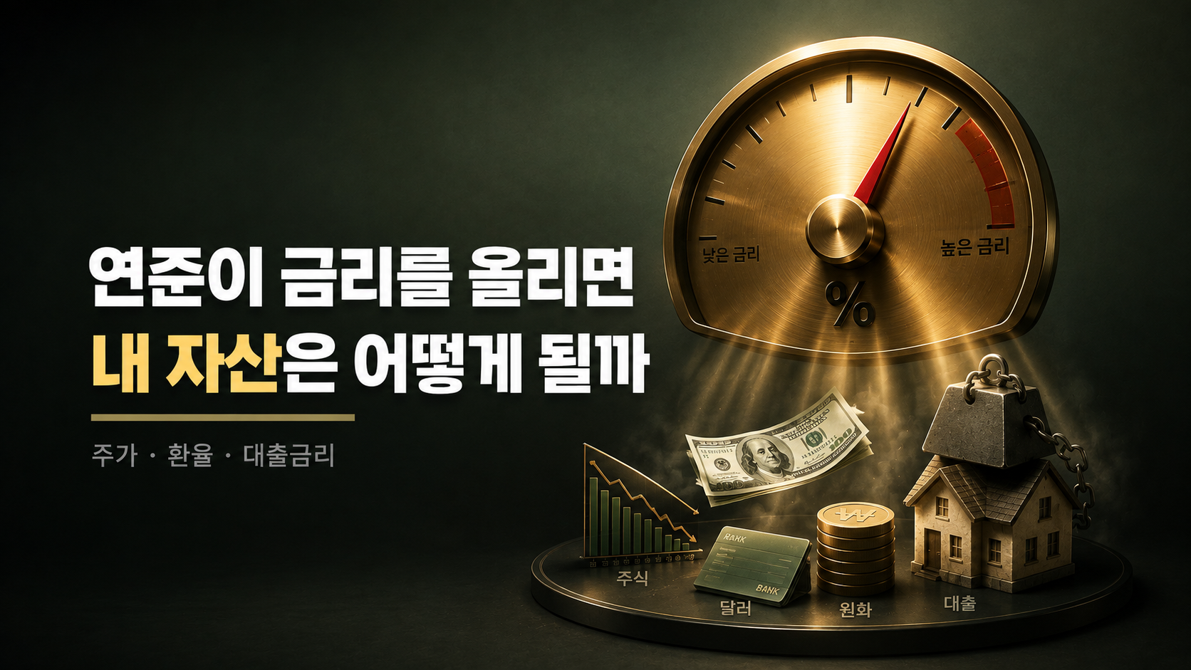 금리 인상이 주가 환율 대출금리 실물경제에 도달하는 시차를 나타낸 흐름도